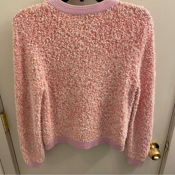 Kate Spade Knit Tweed Cardigan Size Medium As Seen On TV Show Riverdale - Picture 8 of 9